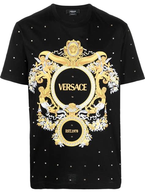 farfetch Versace t shirt